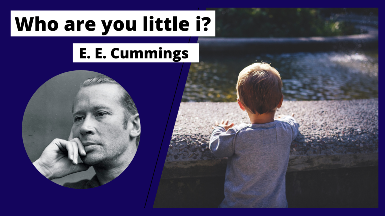 Who are you little i? by E. E. Cummings Class 11 English