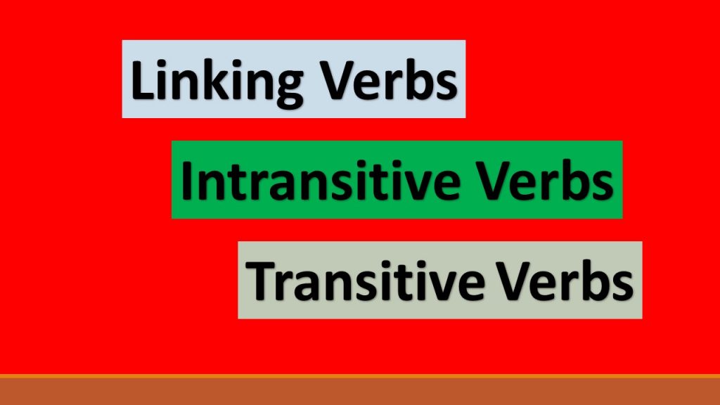 Transitive And Intransitive Sentences Worksheets