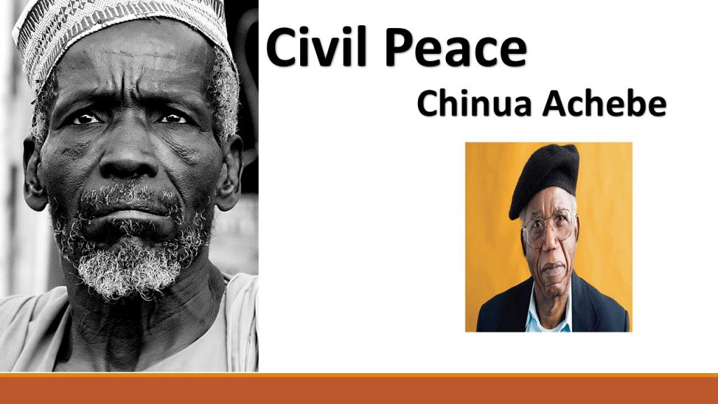 civil peace by chinua achebe story